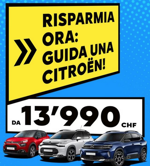 Citroën: guida il futuro risparmiando oggi!